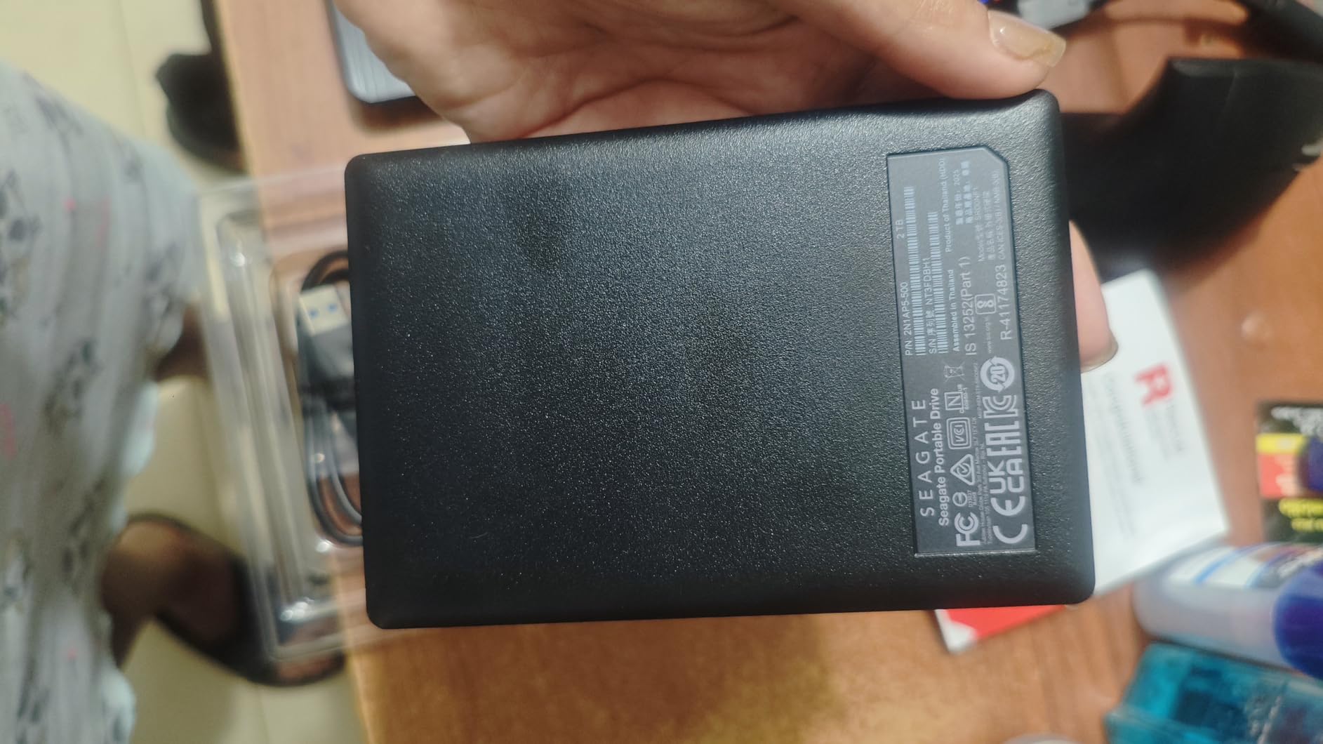 Seagate Expansion 8TB External Hard Drive HDD - USB 3.0, with Rescue Data Recovery Services (STKP8000400) - Customer Photo 4