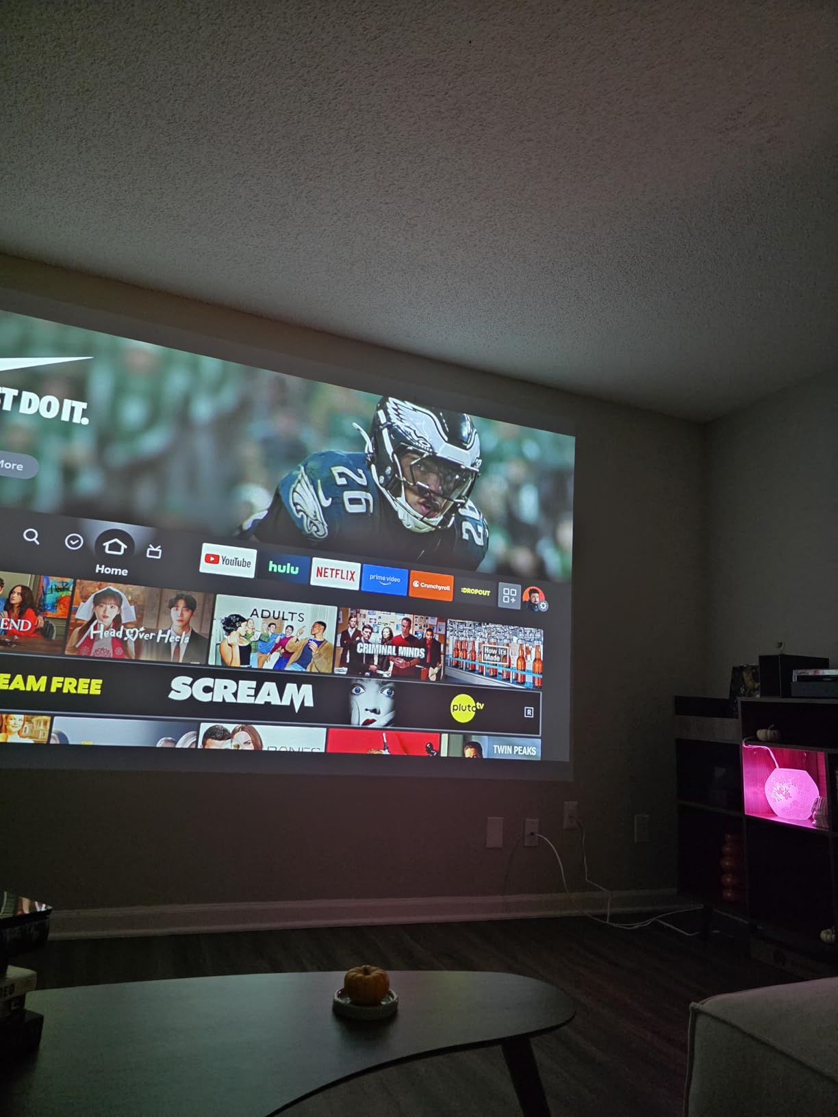 Epson EpiqVision Flex CO-FH02 Full HD 1080p Smart Streaming Portable Projector 3-Chip 3LCD, 3000 Lumen Color/White Brightness, Android TV, Bluetooth, 5W Speaker, Home Entertainment - Customer Photo 5