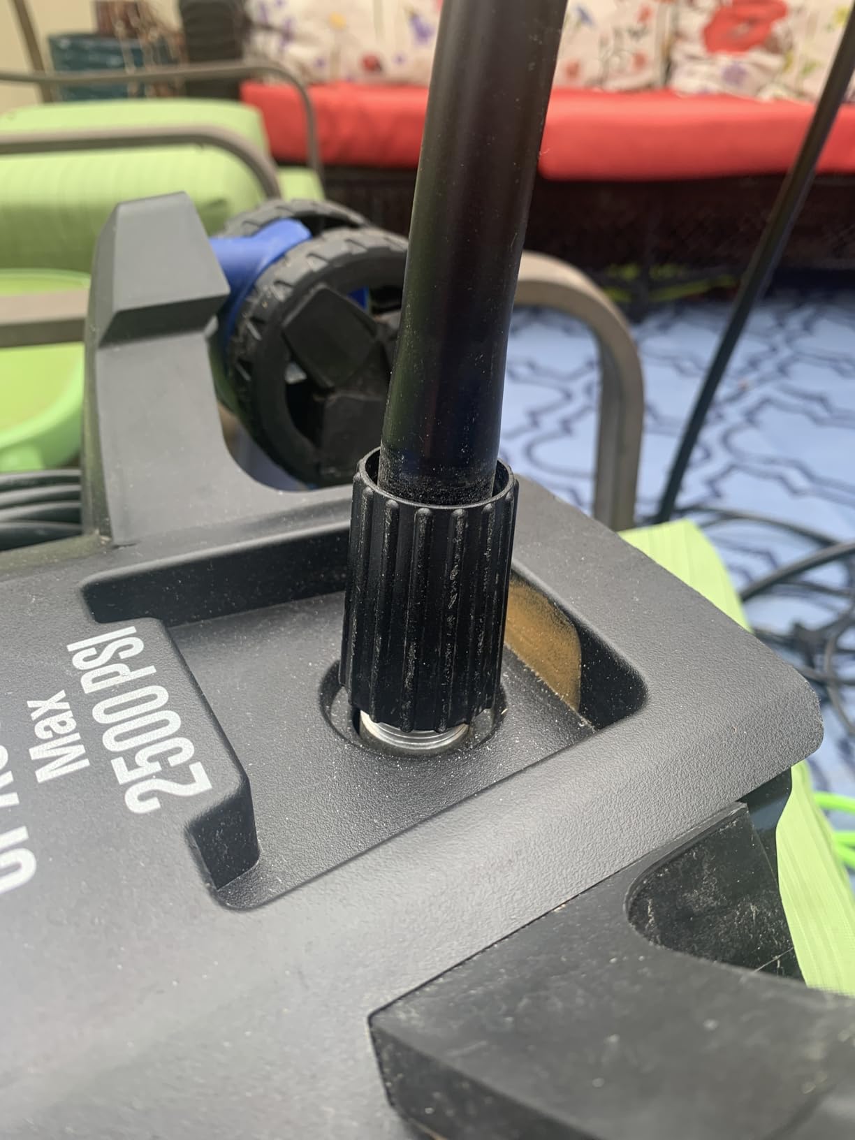 Westinghouse ePX3500 Electric Pressure Washer, 2500 Max PSI 1.76 Max GPM with Anti-Tipping Technology, Onboard Soap Tank, Pro-Style Steel Wand, 5-Nozzle Set, for Cars/Fences/Driveways/Home/Patios - Customer Photo 1