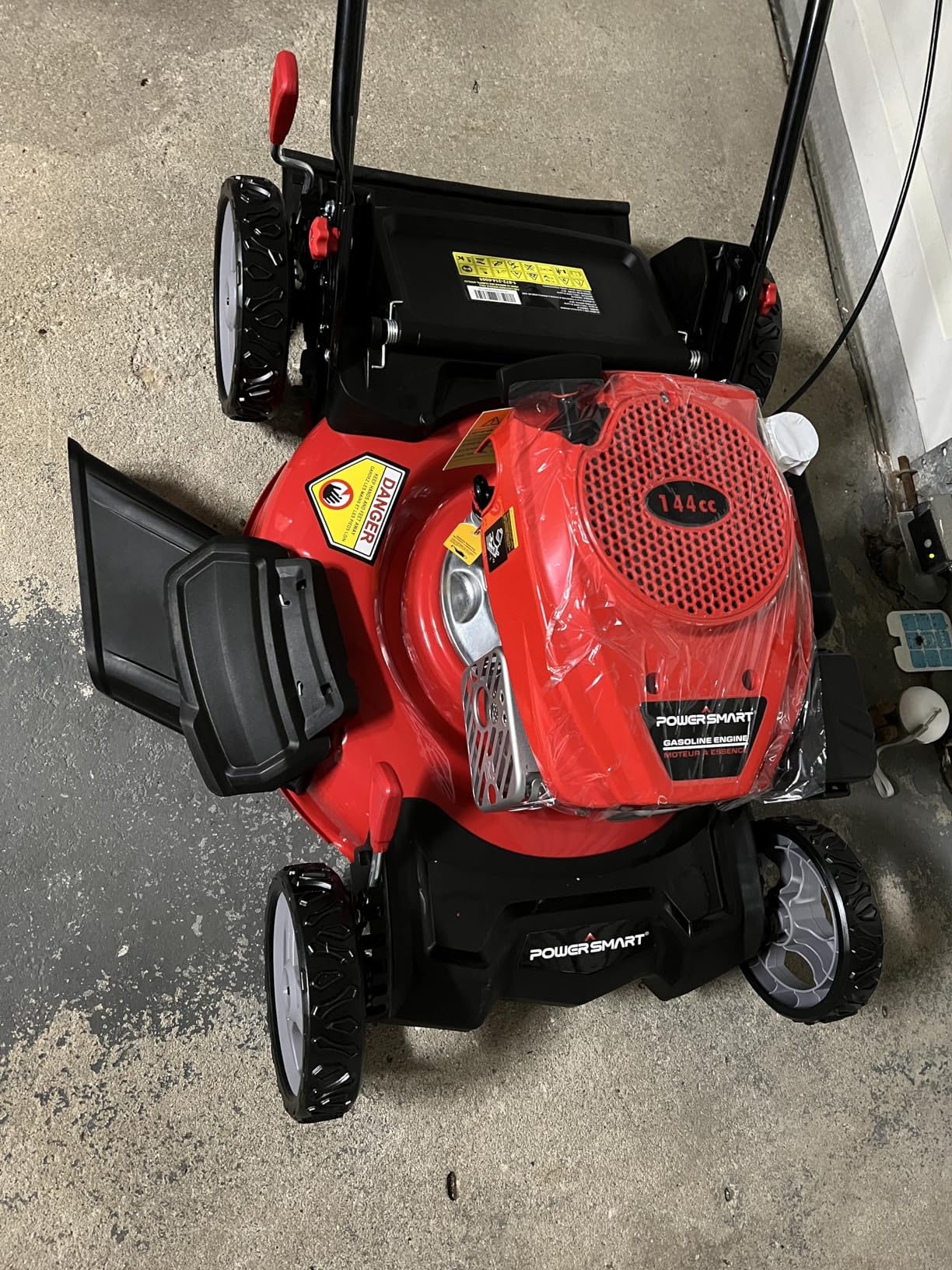 PowerSmart Gas Lawn Mower 21-Inch 144cc OHV Engine 2-in-1 Push Mower with Bagging - Customer Photo 2