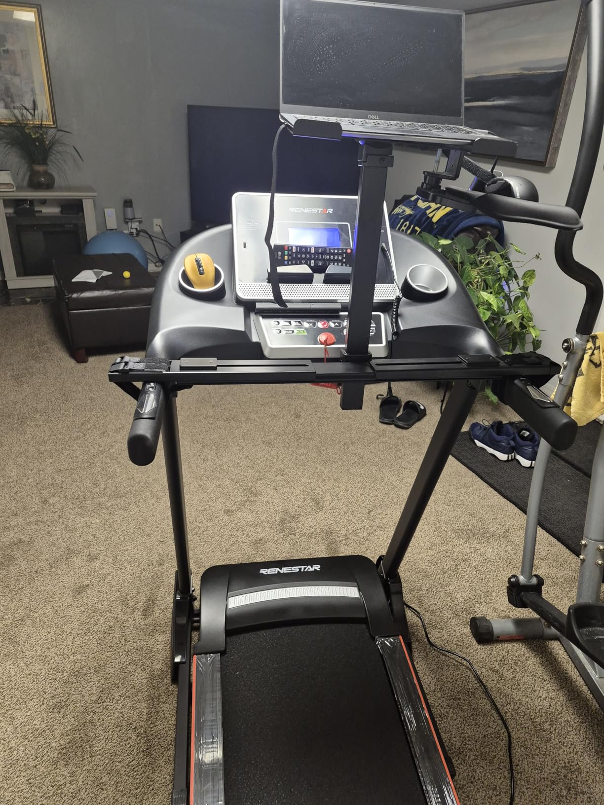 Treadmills for Home, Treadmill with 0-15% Auto Incline, 3HP Folding Treadmills for Running Walking with 300LBS Weight Capacity, Incline Treadmill Equipped with Bluetooth & Pulse Monitor - Customer Photo 1