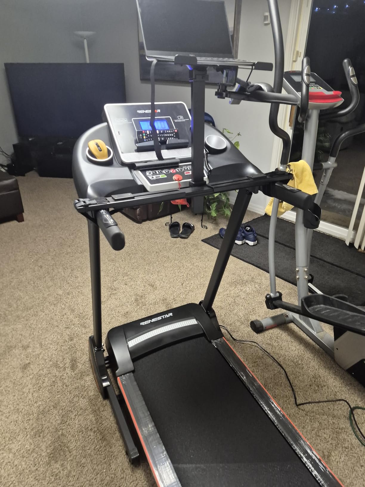 Treadmills for Home, Treadmill with 0-15% Auto Incline, 3HP Folding Treadmills for Running Walking with 300LBS Weight Capacity, Incline Treadmill Equipped with Bluetooth & Pulse Monitor - Customer Photo 2