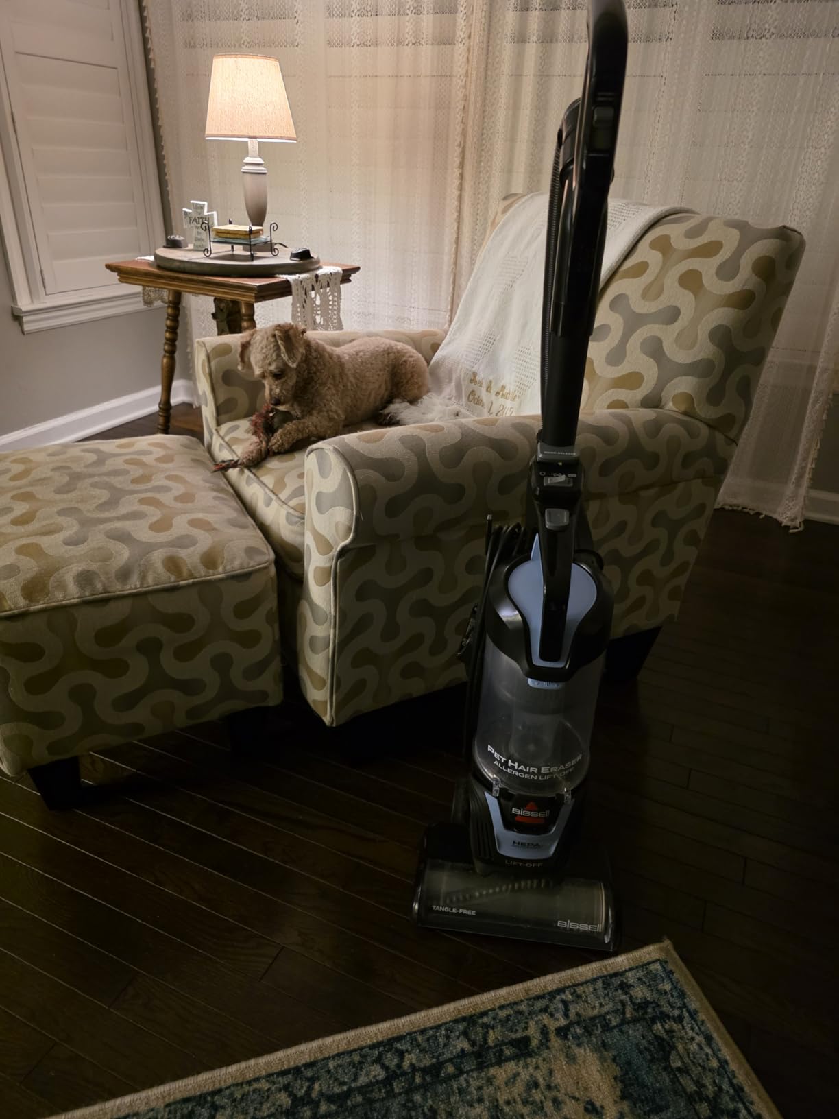 Bissell Pet Hair Eraser Allergen Lift-Off with Powerful Suction, HEPA, Tangle-Free Brush Roll, 39883 - Customer Photo 1