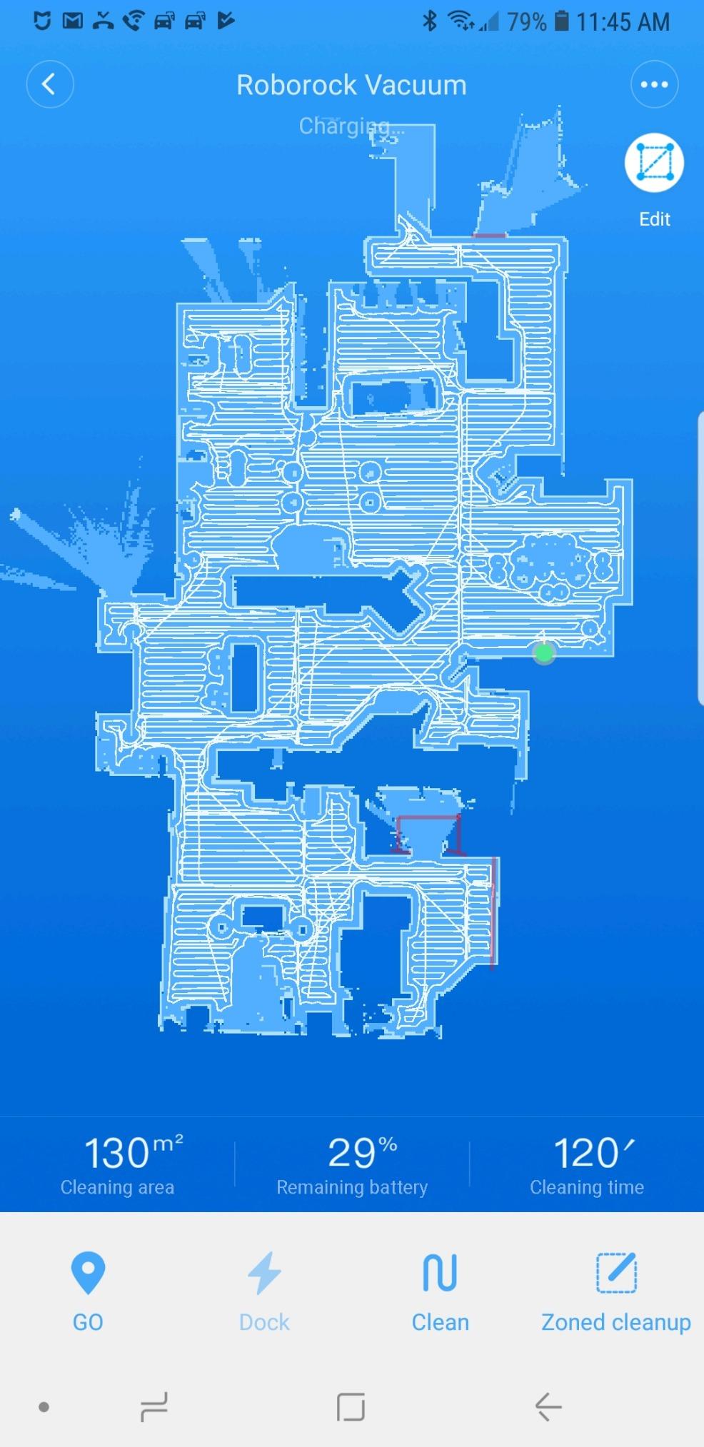 roborock Q7 M5+ Robot Vacuum and Mop, Upgraded from Q5 Max+, Up to 7-9 Weeks Self-Empty, 10000Pa Suction, Dual Anti-Tangle System for Pet Hair & Carpet, PreciSense LiDAR Navigation, App Control, Black - Customer Photo 1