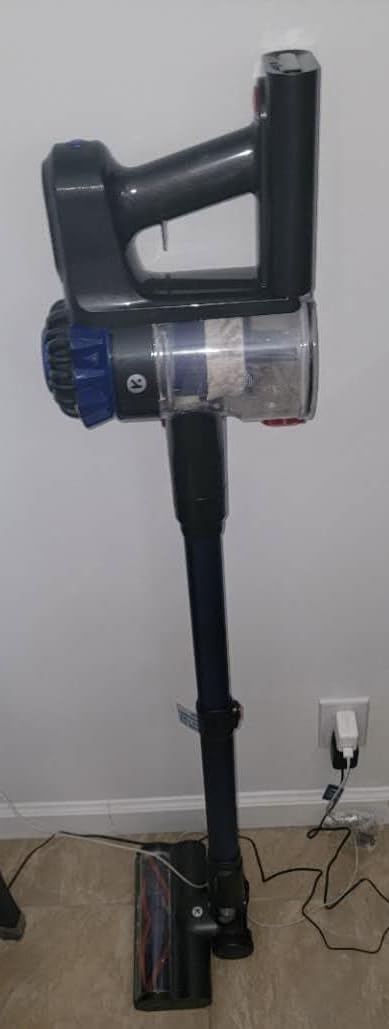 Cordless Vacuum Cleaner, 500W/40Kpa Vacuum Cleaners for Home, 60Mins Stick Vacuum with LED Display, Anti-Tangle & Wall Mount Charging, 8 in 1 Lightweight Vacuum for Hard Floors Carpet Pet Hair - Customer Photo 4