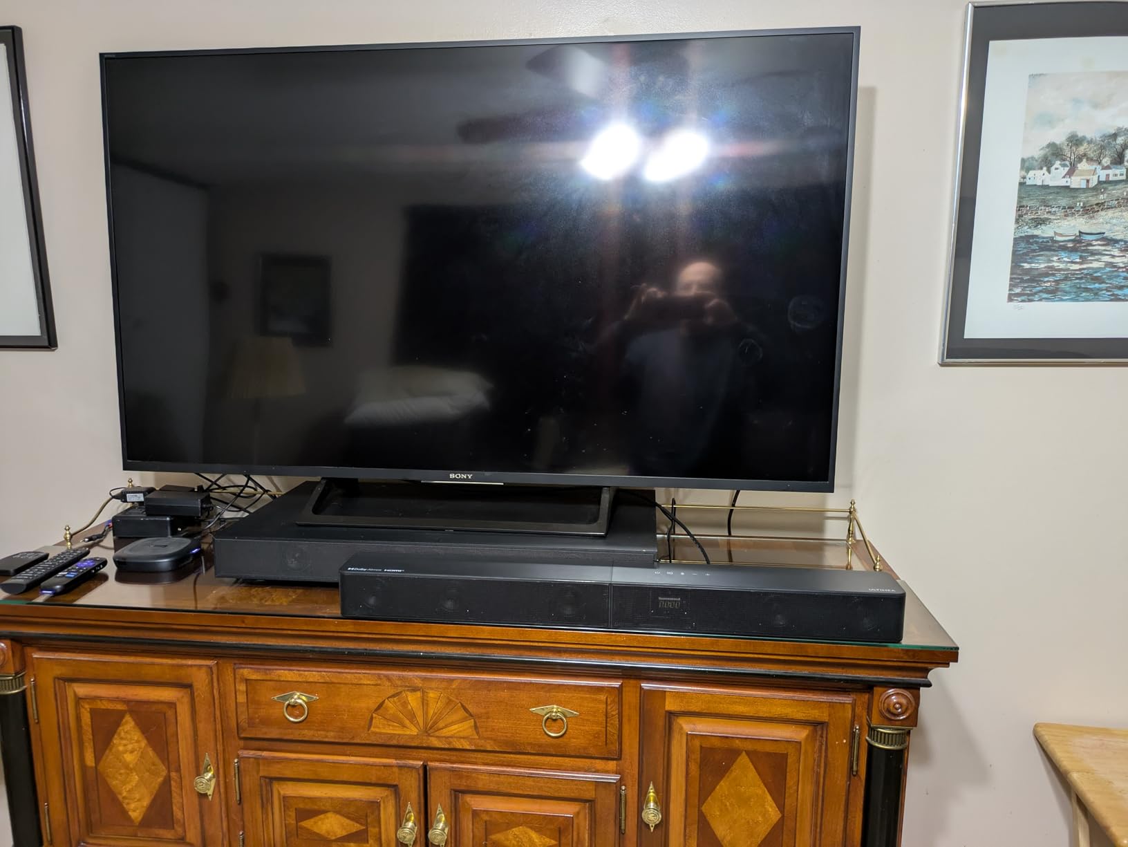 ULTIMEA 5.1CH Surround Sound Bar with Subwoofer, Dolby Atmos, VoiceMX, BassMX, APP, 300W Soundbar for Smart TV, Home Theater Surround Sound System for TV, BT 5.4, Poseidon M60 (2025 Model) - Customer Photo 1