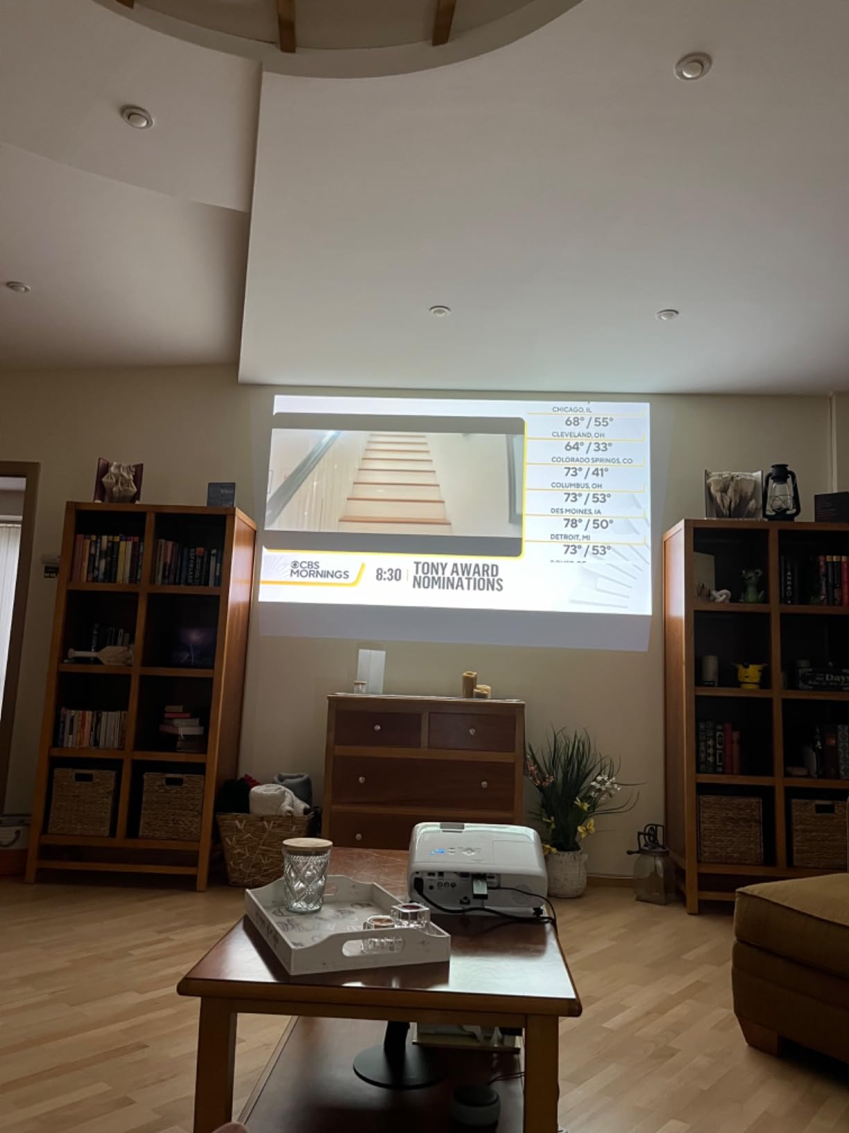 Epson Home Cinema 1100 3-Chip 3LCD Wireless 1080p Projector Streaming with Apple AirPlay, Miracast, Media Room/Gaming, 3,400 Lumens Color and White Brightness, Speaker, 16000:1 Contrast, 2x HDMI - Customer Photo 3