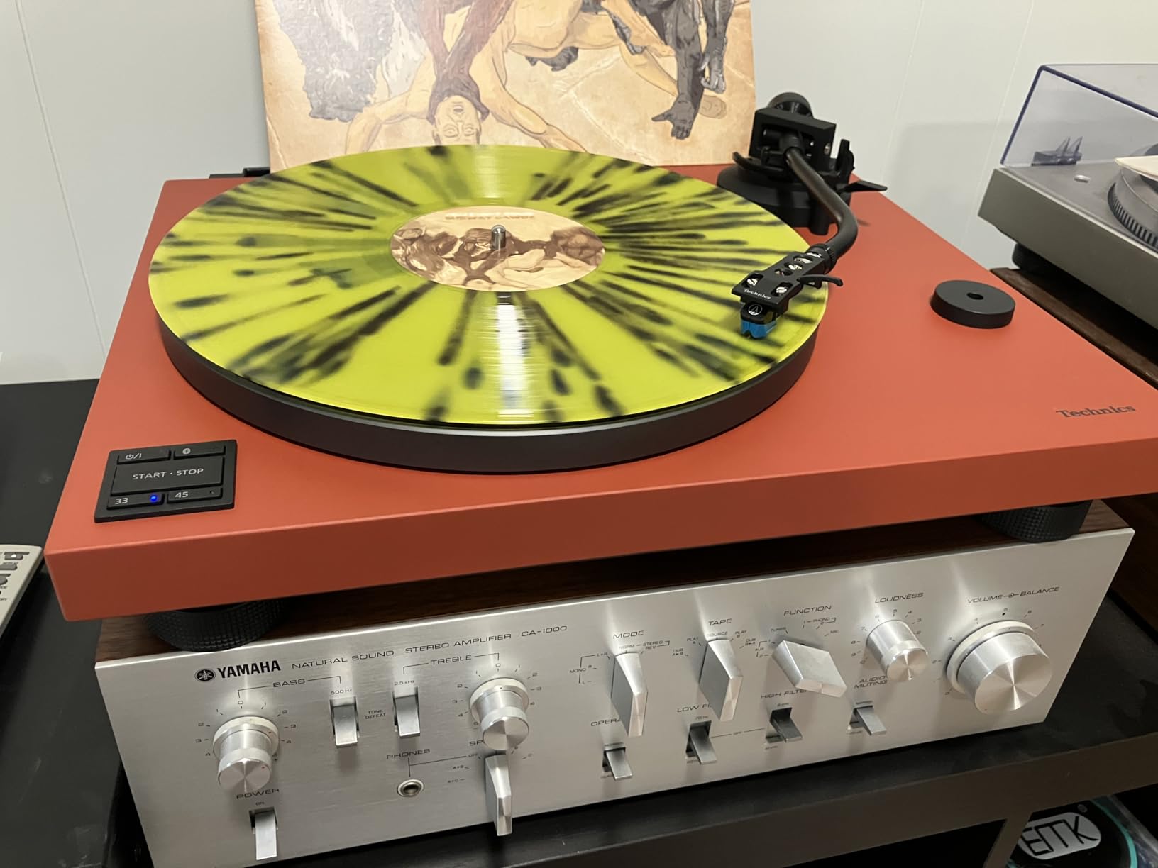 Technics SL-40CBT-K Premium Class HiFi Record Player with Coreless Direct Drive Motor and Bluetooth - Customer Photo 3