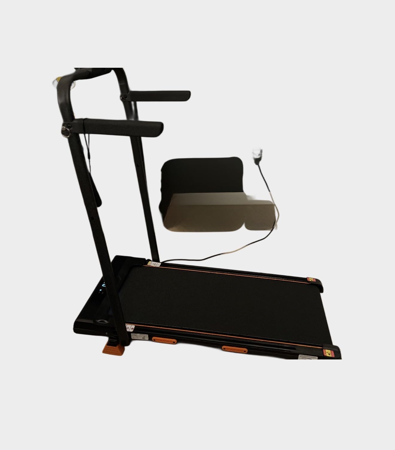 16% Incline Walking Pad Treadmills for Home Small, 4-in-1 Under Desk Treadmill with Handles, Foldable Treadmill with 2.5 HP Quiet Brushless, 330 LBS Capacity - Customer Photo 1